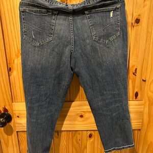 Aeropostale Blue Cropped Jeans